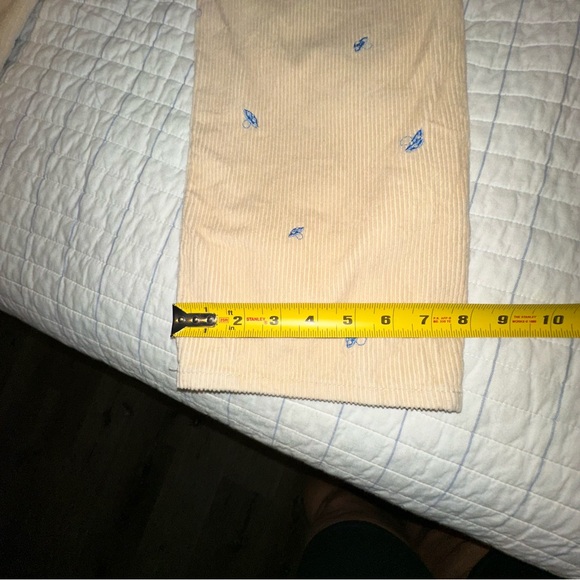 Pacsun Womens 25 Beige Corduroy Shrooms All Over 90s Boyfriend Pants  *FLAW* - Picture 3 of 6